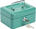 Produktbild: Burg-Wächter 5015 Geldkassette Klein Abschließbar Schlüssel Hartgeldeinsatz Grün