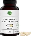 Produktbild: Flohsamenschalen Kapseln BIO 360 Stück - Ballaststoffe - bioKontor