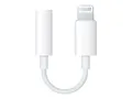 Produktbild: Apple Adapter Lightning auf 3,5mm Kopfhörerstecker, weiß MMX62ZM/A