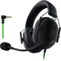 Produktbild: Razer BlackShark V2 X - Premium Esports Gaming Headset (Kabelgebundene Kopfhörer mit 50mm-Treiber, Rauschunterdrückung für PC, Mac, PS4, Xbox One & Switch) Schwarz