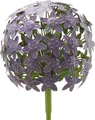 Produktbild: Metall Allium Gartenstecker Purple Art Ferro Garten D16,2cm H111,2cm Handarbeit