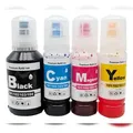 Produktbild: OBV Nachfülltinte Multipack BK/C/M/Y kompatibel zu EcoTank ET-15000 ET-2750 - Ersetzt 102 - ca. 7500/6000 Seiten