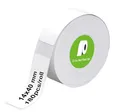 Produktbild: Olympia Etikettenrolle Weiß | Etiketten für Etikettendrucker | Etikettenband 14x40mm | Label für P22 Drucker | Labeldrucker Etiketten | Unbeschichtet | 180 Stück pro Rolle