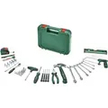 Produktbild: Advanced Hand Tool S, 64-teilig, Werkzeug-Set grün, mit Werkzeugkoffer