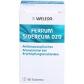 Produktbild: FERRUM SIDEREUM D 20 Tabletten 80 St PZN00764594