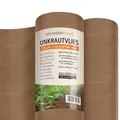 Produktbild: serviettendirekt.de ALLES FÜR DEN GEDECKTEN TISCH Gartenvlies Unkrautvlies Mulchvlies auf Rolle, 1 m x 25 m aus PP Vlies 130g/m² in braun, Gartenfolie atmungsaktiv & wasserdurchlässig UV-stabil