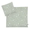 Produktbild: Zöllner Baby-Bettwäsche Organic Wildflowers 80x80 cm + 35x40 cm Bio-Baumwolle