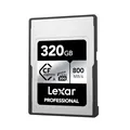 Produktbild: Lexar Professional SILVER Series CFexpress Typ A Karte 320GB, CFe Karte bis zu 800 MB/s Lesen, VPG200, 8K Video CF Karte, Speicherkarte Kompatibel mit Sony Alpha/Sony FX Kameras (LCAEXSL320G-RNENG)