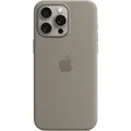 Produktbild: iPhone 15 Pro Max Silicone Case with MagSafe - Clay - Grau