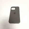 Produktbild: Apple iPhone Silikonhülle Handyhüllen iPhone 15 Pro Max Magnethalter Grau Lehmhü