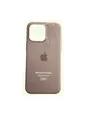 Produktbild: Apple iPhone 15 Pro Max Tasche aus Silikon in Aschbraun