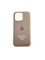 Produktbild: Apple iPhone 15 Pro Max Tasche aus Silikon in Aschbraun