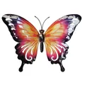 Produktbild: CIM Metall Wanddeko Schmetterling Purple-Shot Wandbild Geschenk Idee 3D Deko