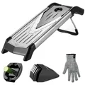 Produktbild: SILBERTHAL Gemüsehobel V-Hobel Mandoline Edelstahl BPA-frei Küchenhelfer632