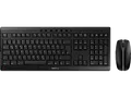 Produktbild: CHERRY STREAM DESKTOP, Tastatur & Maus Set, kabellos, Schwarz
