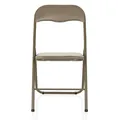 Produktbild: hjh OFFICE TUDELA BASIC PVC taupe Konferenzstuhl Besucherstuhl Klappstuhl885