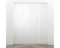 Produktbild: 5er Lamellen-Set Shantong weiss 40x260 cm (ohne Schiene)