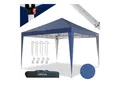Produktbild: 24MOVE® Pavillon Santos 3x3m Pop-Up UV-Schutz 50+ Wasserdicht & winterfest mit Tasche faltbar & stabil, für Camping & Garten Faltpavillon - Partyzelt Blaullon Faltpavillion SANTOS 3x3M Pop Up wasserdicht klappbar, blau