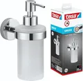 Produktbild: tesa SMOOZ Seifenspender - satiniertes Glas Wand-Seifenspender ohne Bohren