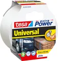 Produktbild: TESA extra Power Universal - Befestigung - Handwerk - Kennzeichnung - Reparatur - Innen & Außen - Weiß (56348-5-3)
