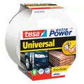 Produktbild: tesa extra Power® Universal Gewebeband weiß 50,0 mm x 10,0 m 1 Rolle