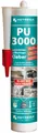 Produktbild: Hotrega PU-3000 Konstruktions-und Montagekleber 310 ml Kartusche