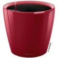 Produktbild: Lechuza Übertopf CLASSICO LS 35, rot hochglanz, Ø 36 x 33 cm, aus Kunststoff, für innen und außen, Wasserspeicher und Innentopf