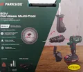 Produktbild: PARKSIDE 20 V Akku-Kombigerät 3-in-1 PKGA 20-Li C2, mit Akku (2Ah) und Ladegerät