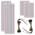 Produktbild: BOJACK Breadboard Kit Steckbrett Set 2x 830 2x 400 Punkte + 126 Jumper Kabel