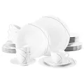 Produktbild: Seltmann Weiden Trio Highline Kombiservice 30-teilig Teller Tassen Untertassen