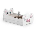 Produktbild: Kids Collective Kinderbett, Weiß, Holzwerkstoff, 80x160 cm, Kinder- & Jugendzimmer, Kindermöbel, Kinderbetten, Kindereinzelbetten