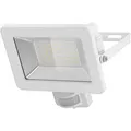 Produktbild: Goobay LED-Außenstrahler 53884, IP44 wasserfest, 50 Watt / 4.250 Lumen, neutralweiß, 230 V, mit Bewegungsmelder