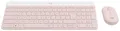 Produktbild: Logitech MK470 Slim Combo Bluetooth Tastatur, Maus-Set Deutsch, QWERTZ Rose