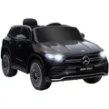 Produktbild: HOMCOM Kinder Elektroauto Mercedes-Benz EQA 12V Elektro Kinderauto mit 2,4GHz Fernbedienung, Elektrofahrzeug mit Doppelmotor, MP3, Scheinwerfer, 3-8 km/h Kinderfahrzeug für 3-8 Jahre, Schwarz