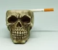 Produktbild: Aschenbecher Totenkopf Totenschädel Gothic Ascher 11 cm