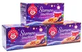 Produktbild: Teekanne Sternenleuchten, Früchtetee mit einem feinen Pflaumen- und Zimtgeschmack, 3er Pack (3 x 20 Teebeutel, 50 g)