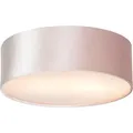 Produktbild: QAZQA - Modern Deckenleuchte I Deckenlampe I Lampe I Leuchte rosa 30 cm mit Gold I Messingener Innenseite - Drum mit SchirmI 2-flammig I Wohnzimmer... - Rosa