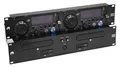 Produktbild: Omnitronic XDP-3002 Dual-CD-/MP3-Player DJ-Mix Doppel-Player Rack Audio-Player