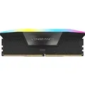 Produktbild: CORSAIR Vengeance RGB DDR5 RAM 192GB (4x48GB) 5200MHz CL38 Intel XMP 3.0 Desktop-Arbeitsspeicher – Schwarz (CMH192GX5M4B5200C38)