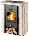 Produktbild: Haas + Sohn Kaminofen TIROL 343.15 C perl-schwarz/creme, Zeitbrand