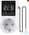 Produktbild: Temperaturregler Temperaturschalter - Temperaturregler 230v mit Fühler, 