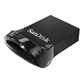 Produktbild: SANDISK Ultra Fit USB Type-A Flash-Laufwerk 64 GB (Für Laptops, Spielkonsolen und Auto-Audiosysteme, Plug-and-Stay, 300 MB/s Lesen, RescuePRO Deluxe Software)