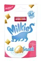 Produktbild: animonda Milkies Katzensnack mit Milch - Wellness (12 x 30g), getreidefreie Knusperkissen Milch Katzensnacks für Erwachsene Katzen