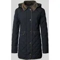 Produktbild: Gil Bret Steppjacke mit Umlegekragen und Pattentaschen in Dunkelblau, Größe 44