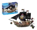 Produktbild: PLAYMOBIL Pirates 71530 Großes Piratenschiff, aufregende Seeschlachten und geheime Schatzsuchen auf hoher See, inklusive Kanonen, Geschossen und Anker, detailreiches Spielzeug für Kinder ab 4 Jahren