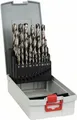 Produktbild: Bosch ProBox HSS-G, DIN 338 - Bohrersatz - für Metall - Spiralbohrer - 25 Stücke - 1-13 mm - H8 - zylindrisch (2608587017)