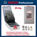 Produktbild: Bosch Pro Metal HSS-G Metallbohrer Set Satz 1 - 13 mm 25-teilig Hohe Lebensdauer