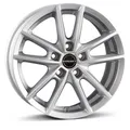 Produktbild: BORBET DESIGN W kristallsilber 6.0Jx15 5x114.3 ET43 3000123117