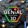 Produktbild: KOSMOS 684006 Einfach Genial 3D, mit hochwertigen 3D-Steinen Neue Möglichkeiten entdecken, Brettspiel für die ganze Familie ab 10 Jahren, Geschenk, Familienspiel für 1-4 Personen, Gesellschaftsspiel