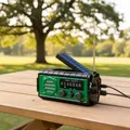 Produktbild: 20000mAh Solar Radio, Tragbar Kurbelradio Dynamo Radio Notfallradio mit Solarpan